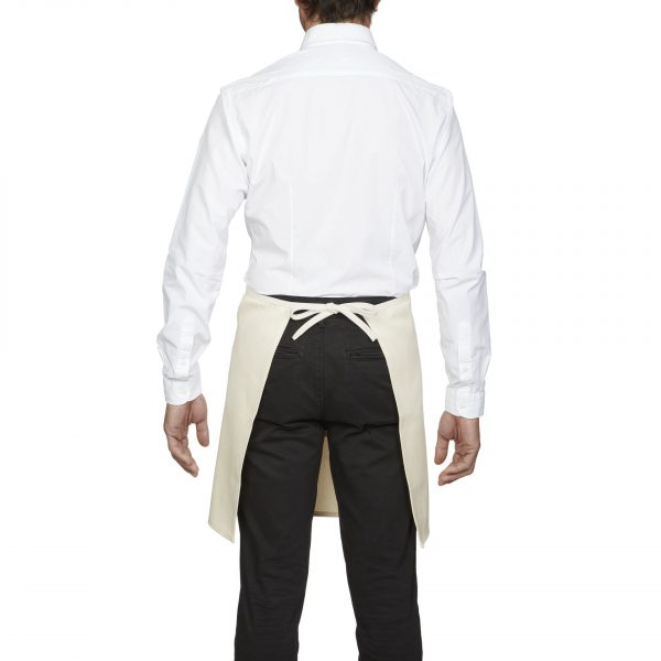 Roll Drap Half apron Bež kecelja sa dzepom 75x50 - Image 3