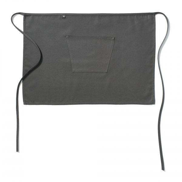 Roll Drap Half apron Antracit siva kecelja sa dzepom 75x50 - Image 3