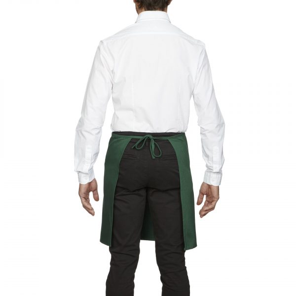 Roll Drap Half apron Zelena kecelja sa dzepom 75x50 - Image 3