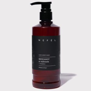 NEFEL HAIR & BODY WASH BERGAMOT & VERVAIN 450ml
