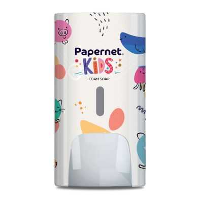 Papernet Kids 421829 antibakterijski dozator tečnog sapuna i sapuna u peni za dečije toalete