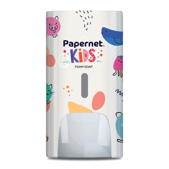 Papernet Kids 421829 antibakterijski dozator tečnog sapuna i sapuna u peni za dečije toalete