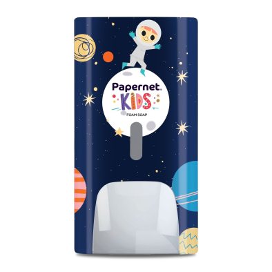 Papernet Kids 421828 antibakterijski dozator tečnog sapuna i sapuna u peni za dečije toalete